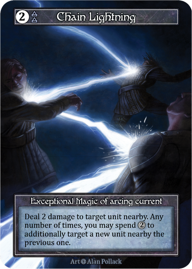 Chain Lightning (Foil) – Alpha