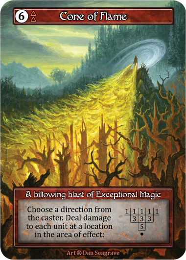 Cone of Flame (Foil) – Alpha