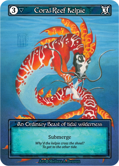 Coral-Reef Kelpie (Foil) – Alpha