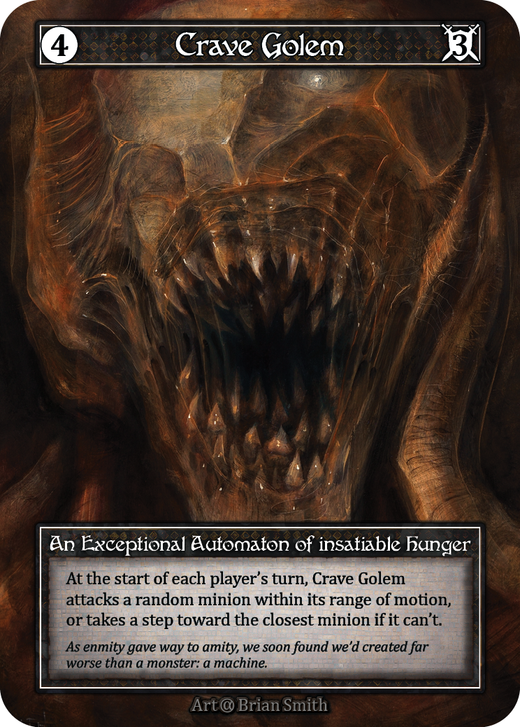 Crave Golem (Foil) – Alpha