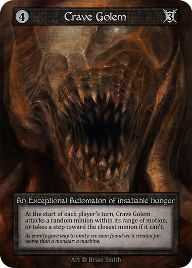 Crave Golem – Alpha