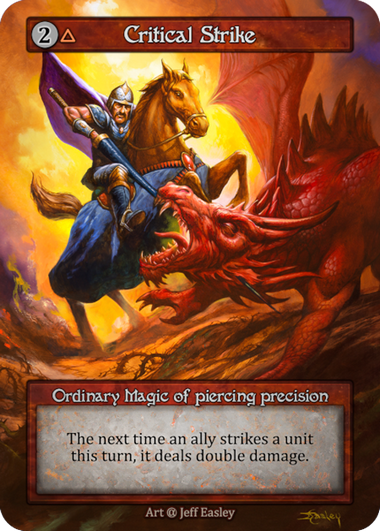 Critical Strike (Box Topper) – Alpha