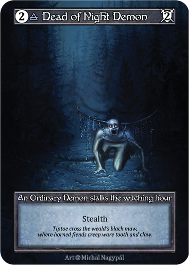 Dead of Night Demon (Foil) – Alpha