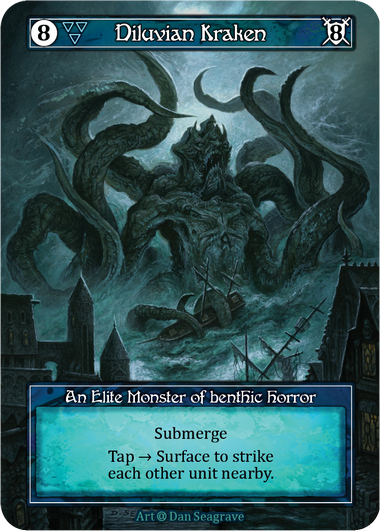 Diluvian Kraken (Foil) – Alpha