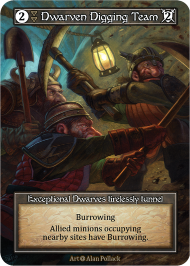 Dwarven Digging Team (Foil) – Alpha