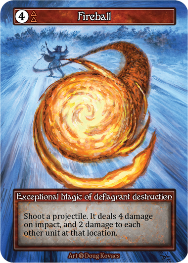 Fireball (Foil) – Alpha