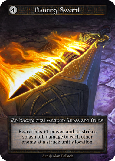 Flaming Sword – Alpha