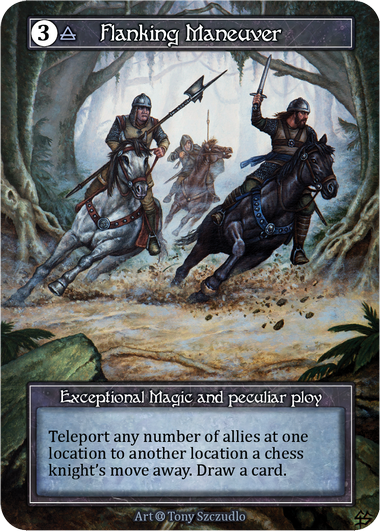 Flanking Maneuver (Foil) – Alpha