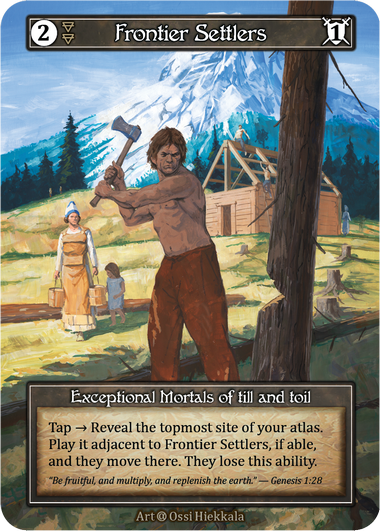 Frontier Settlers (Foil) – Alpha