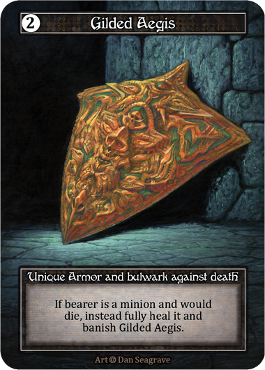 Gilded Aegis (Foil) – Alpha