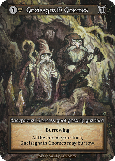 Gneissgnath Gnomes – Alpha