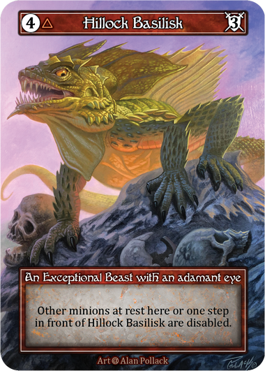 Hillock Basilisk (Foil) – Alpha