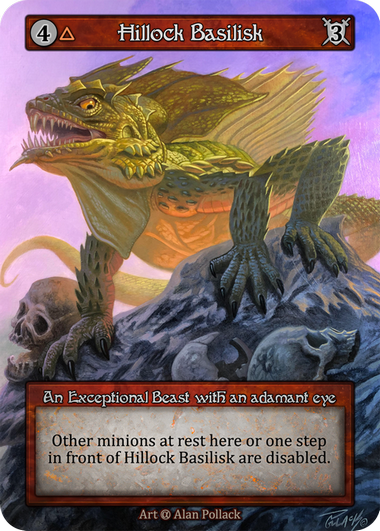 Hillock Basilisk – Alpha