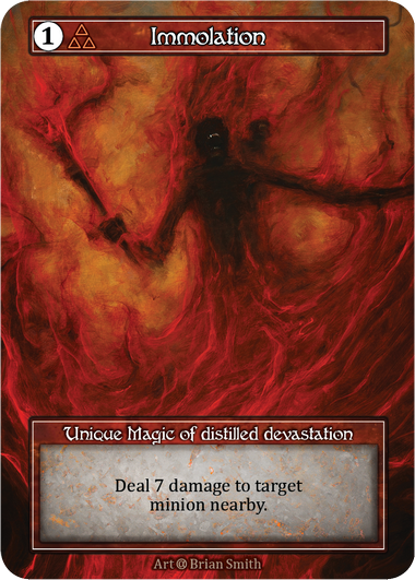 Immolation (Foil) – Alpha