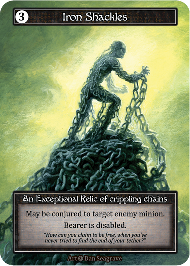 Iron Shackles (Foil) – Alpha