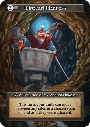 Minecart Madness (Foil) – Alpha
