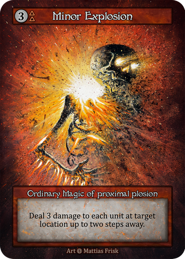 Minor Explosion – Alpha