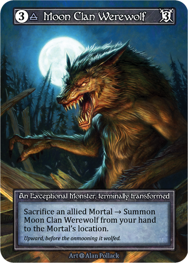 Moon Clan Werewolf (Foil) – Alpha