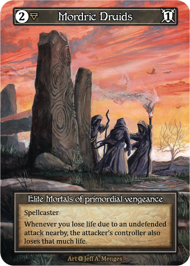Mordric Druids (Foil) – Alpha