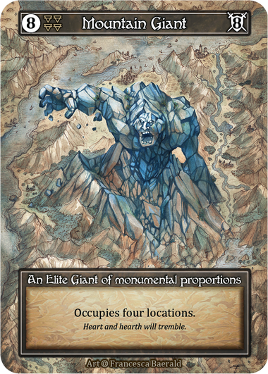 Mountain Giant (Foil) – Alpha