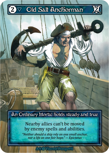 Old Salt Anchorman (Foil) – Alpha