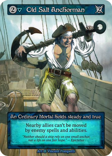 Old Salt Anchorman – Alpha