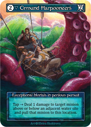Ormund Harpooneers (Foil) – Alpha