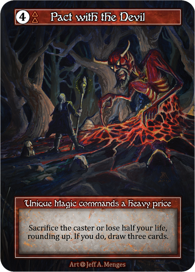 Pact with the Devil (Foil) – Alpha