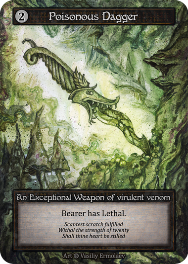 Poisonous Dagger – Alpha