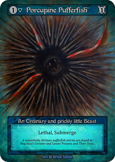 Porcupine Pufferfish – Alpha
