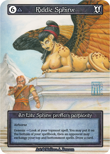 Riddle Sphinx (Foil) – Alpha