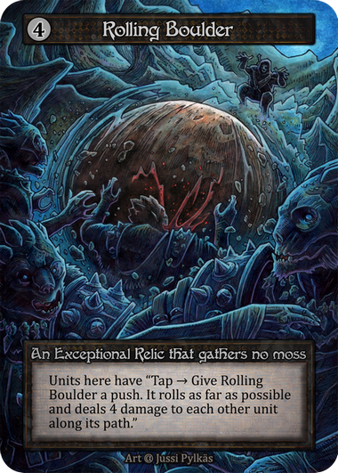 Rolling Boulder – Alpha
