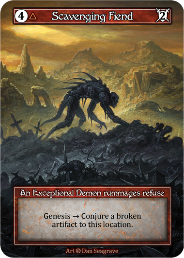 Scavenging Fiend (Foil) – Alpha