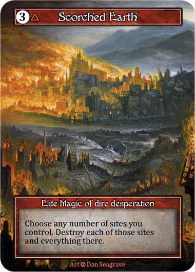 Scorched Earth (Foil) – Alpha