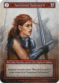 Seasoned Sellsword (Foil) – Alpha