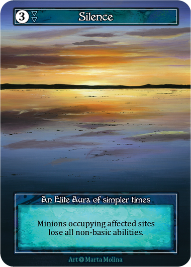Silence (Foil) – Alpha
