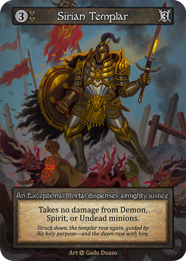 Sirian Templar – Alpha