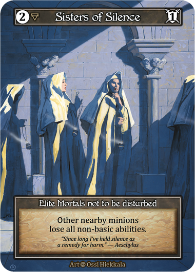 Sisters of Silence (Foil) – Alpha