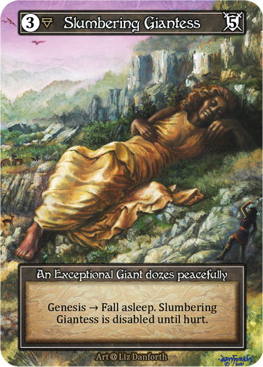 Slumbering Giantess (Foil) – Alpha