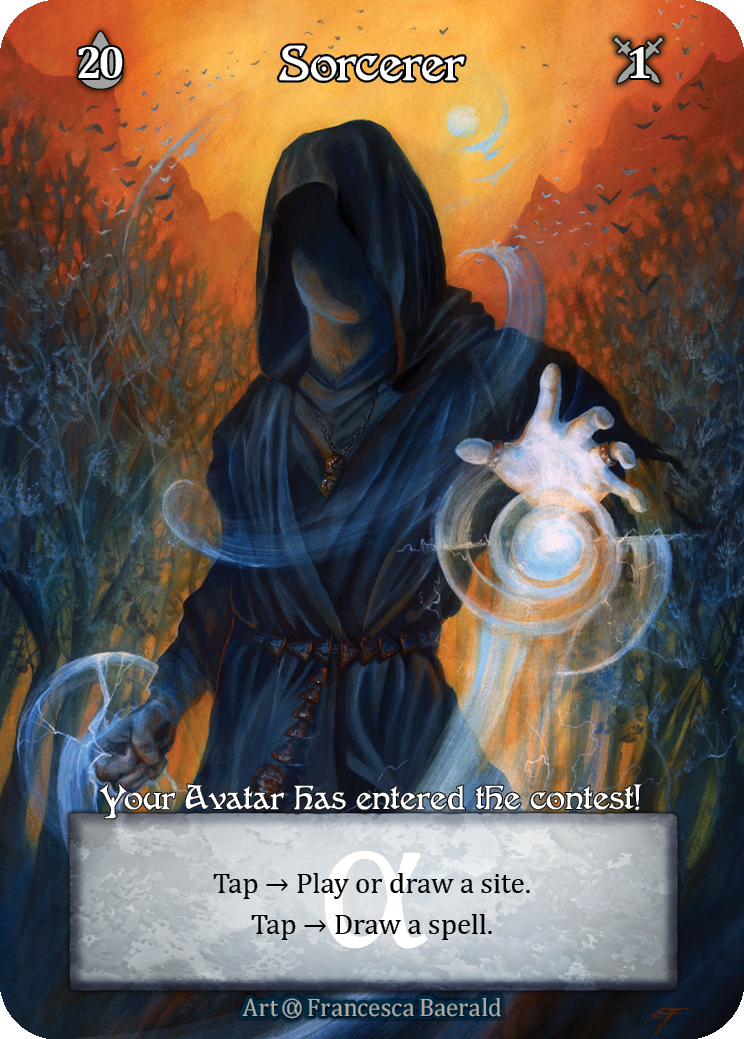 Sorcerer (Foil) (Box Topper) – Alpha