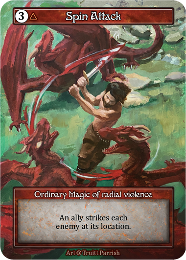 Spin Attack (Alpha) / Foil