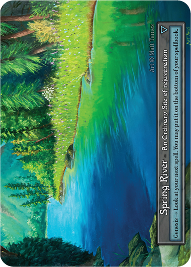 Spring River (Foil) – Alpha