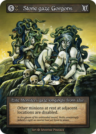 Stone-gaze Gorgons – Alpha