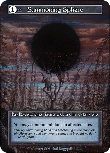 Summoning Sphere (Foil) – Alpha