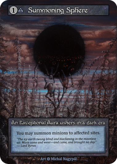 Summoning Sphere – Alpha