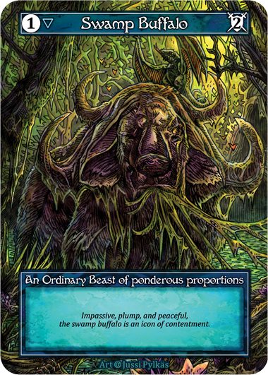 Swamp Buffalo (Foil) – Alpha