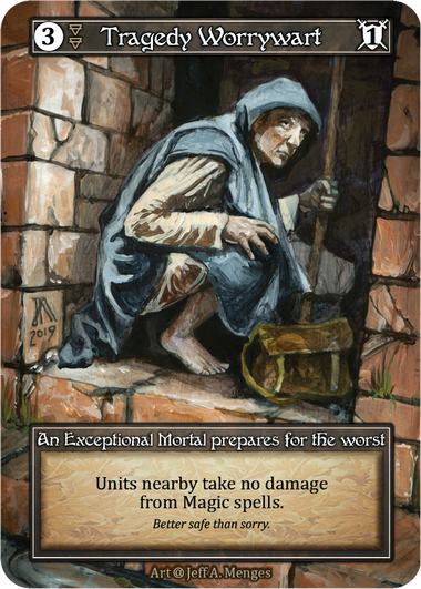 Tragedy Worrywart (Foil) – Alpha