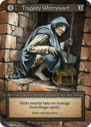 Tragedy Worrywart – Alpha