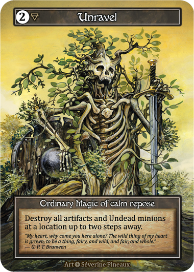 Unravel (Foil) – Alpha