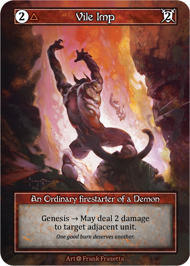 Vile Imp (Foil) – Alpha
